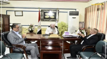 ملف التعليم في بني سويف على طاولة الوزارة.. وكيل تعليم بني سويف تستقبل مدير عام شؤون المديريات بالوزارة لمتابعة أوضاع المدارس 1